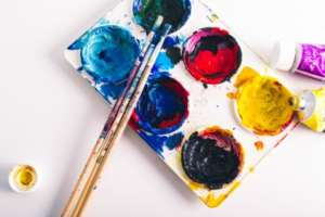supplies you need for a wine and paint party