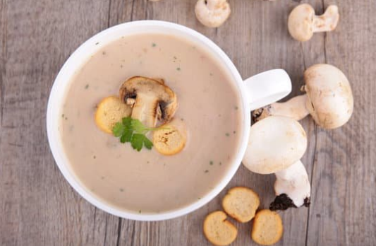 mushroom soup and wine pairing