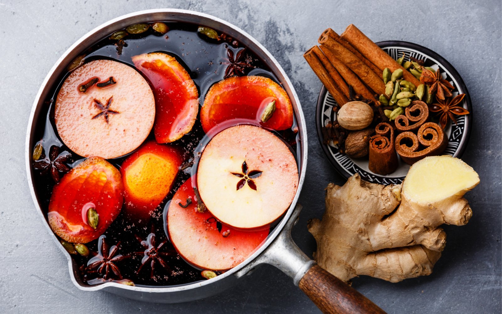 Priya's Versatile Recipes: Warmer Win/Vin Chaud - Hot Mulled Wine