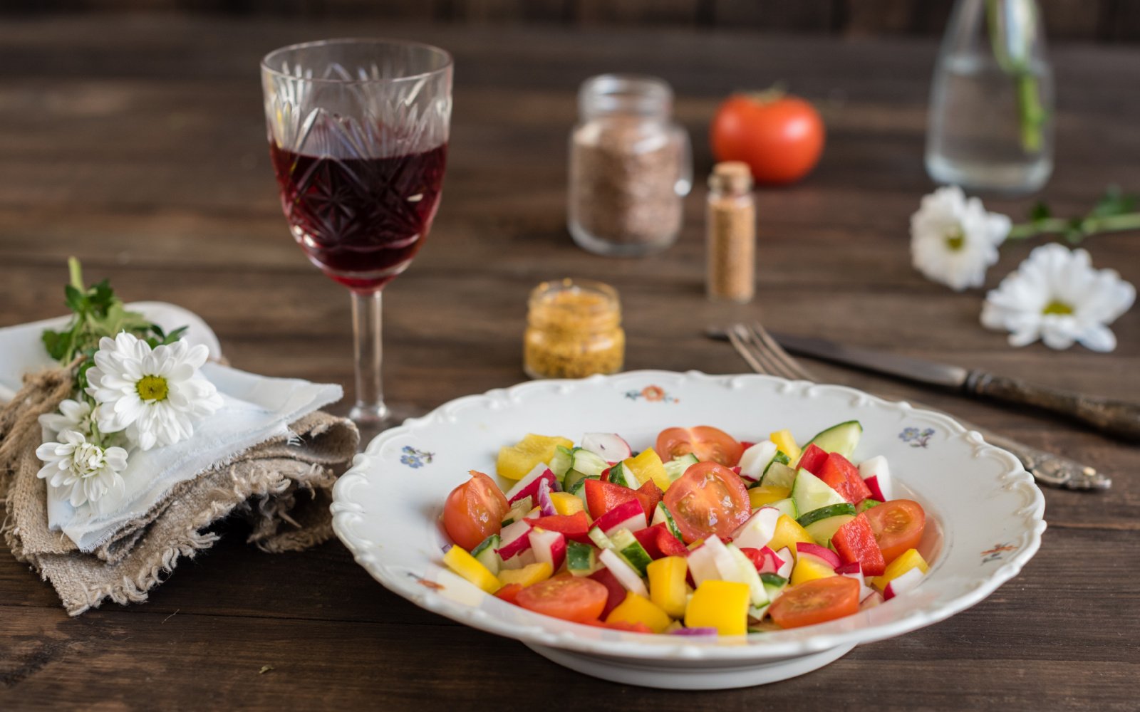 Your Guide to Vegetarian Food and Wine Pairing