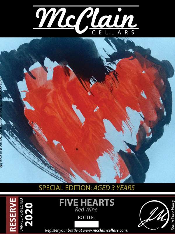 2020 Five Hearts, Aged 3-Years, Barrel Perfected