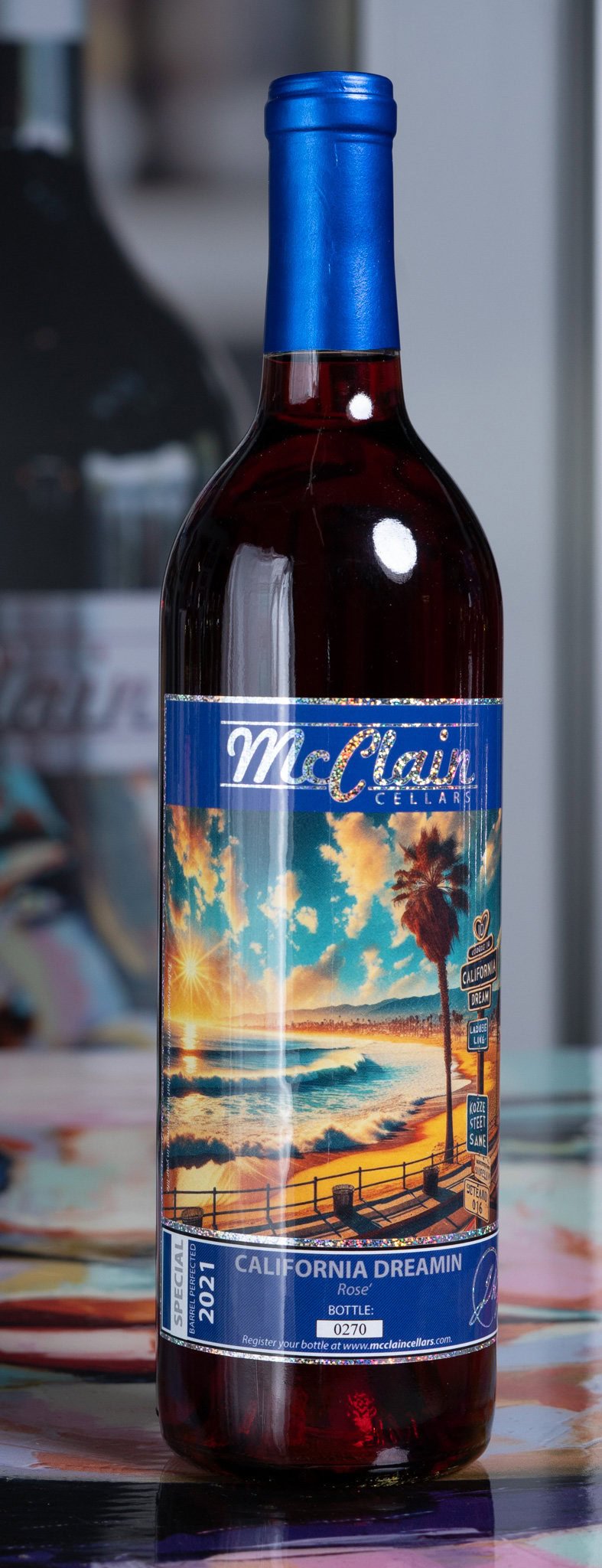 2021 California Dreamin Rose' (Dry Cabernet Sauvignon Rose')