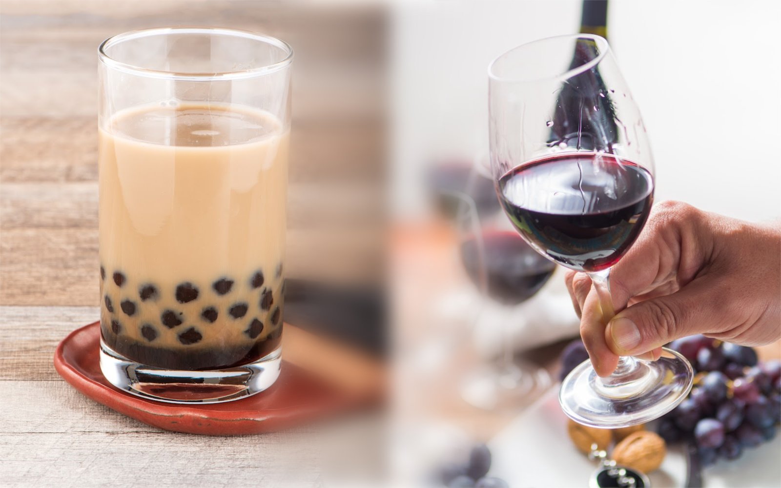 Boba Tea and Wine Create A Delightful Blend
