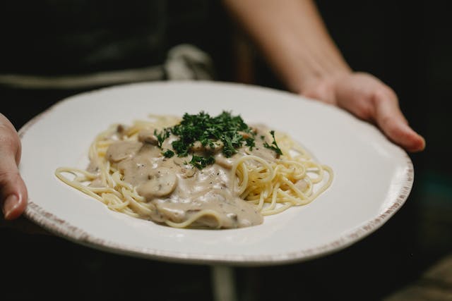 mushroom white wine sauce recipe