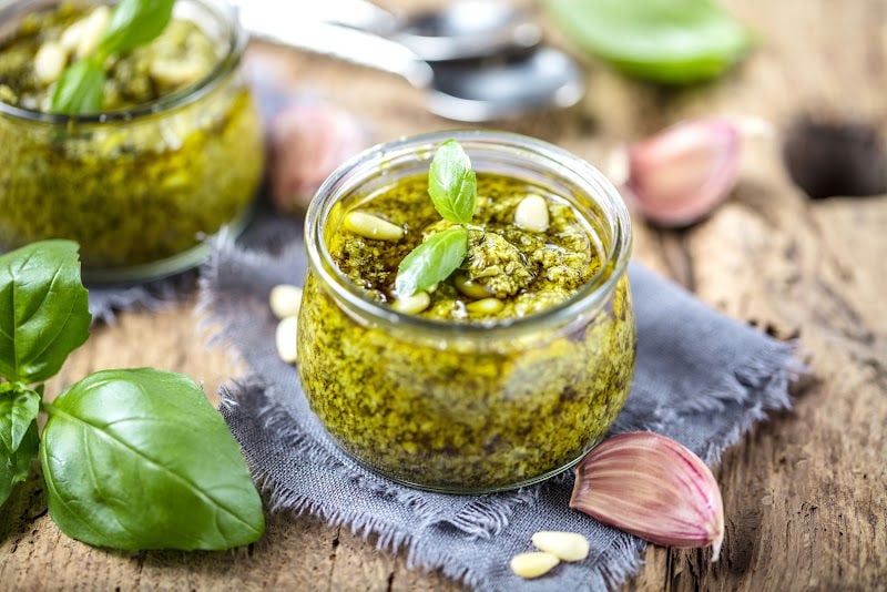 What wine goes good with Pesto?
