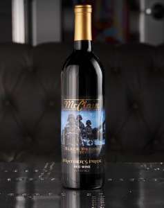 Panther's Pride red blend wine honoring the 761st Tank Battalion.