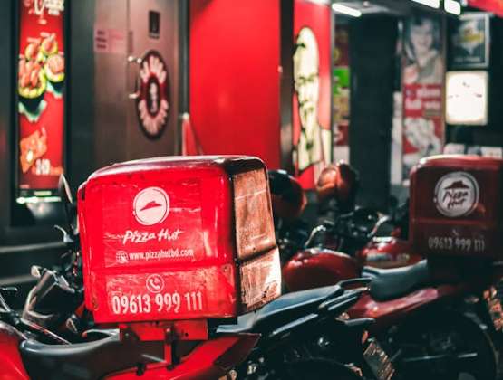 Pizza remains a top delivery food item.