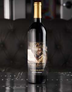 Petite Sirah wine honoring the Tuskegee Airmen.